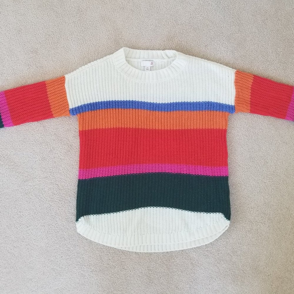 Oversized Striped Sweater